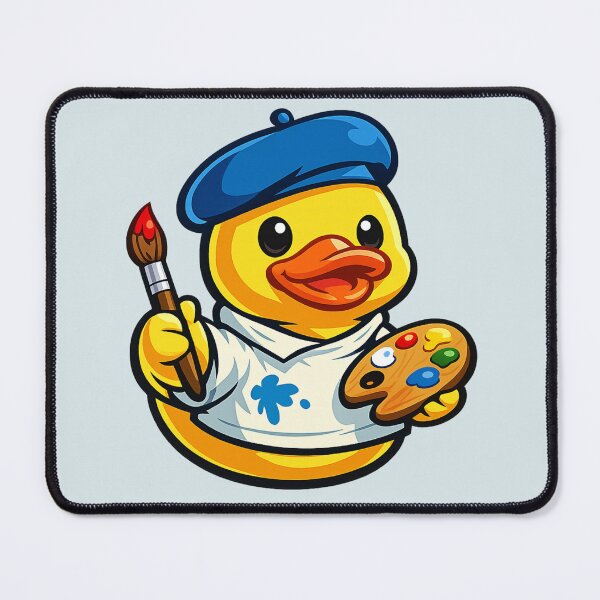 Item preview, Rubber Duck Artist designed and sold by BROHLine Studio.
