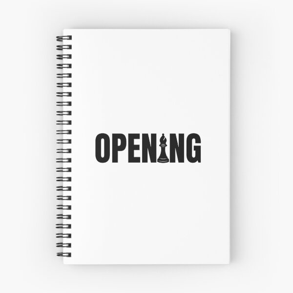 Item preview, Minimalist Chess Opening Bishop Typographic Art designed and sold by GiggleInkTees.