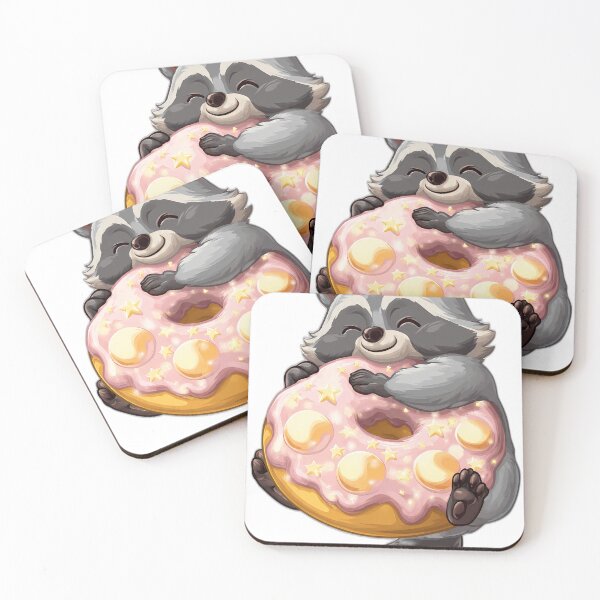 Item preview, Starry Donut Raccoon designed and sold by pumsquare.