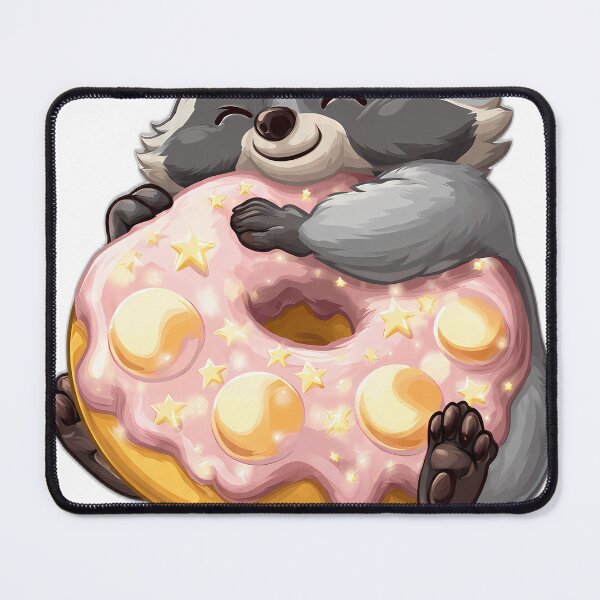 Item preview, Starry Donut Raccoon designed and sold by pumsquare.