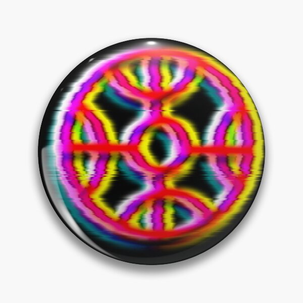 Item preview, Glitch Art Psychedelic Geometric Symbol designed and sold by Kazewalk.