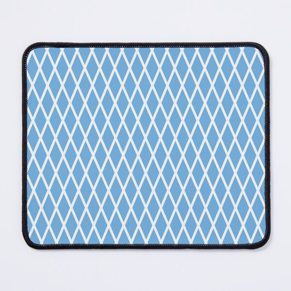 Item preview, Sky Blue And White Lattice Pattern designed and sold by pattern-archive.
