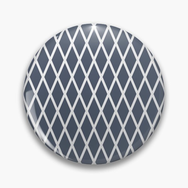 Item preview, Slate And White Lattice Pattern designed and sold by pattern-archive.