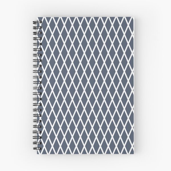 Item preview, Slate And White Lattice Pattern designed and sold by pattern-archive.