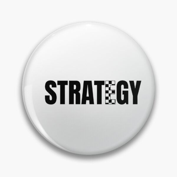 Item preview, Smart Chess Strategy Typographic Line Art designed and sold by GiggleInkTees.