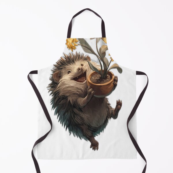 Item preview, Gardening Hedgehog designed and sold by pumsquare.