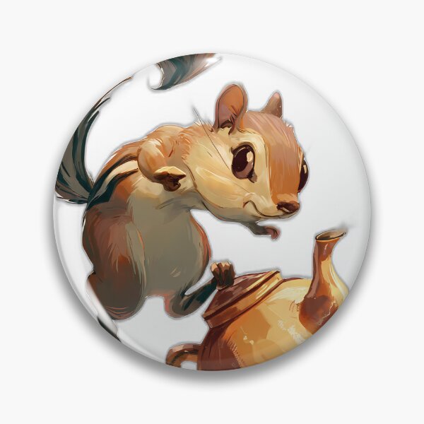 Item preview, Cozy Tea Kettle Chipmunk designed and sold by pumsquare.
