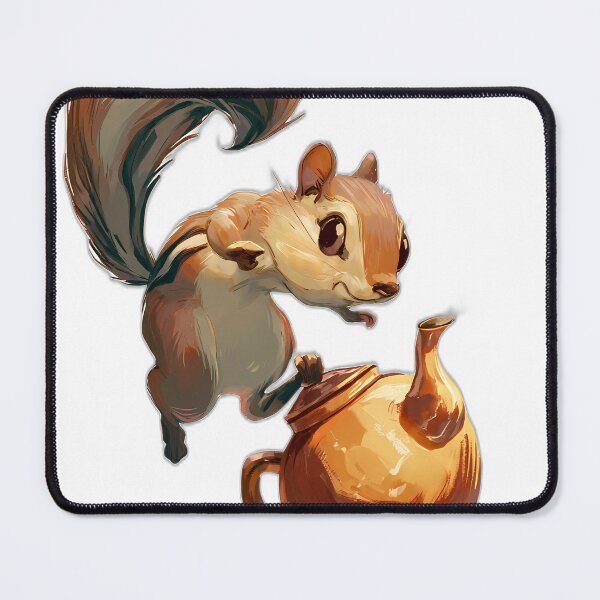 Item preview, Cozy Tea Kettle Chipmunk designed and sold by pumsquare.