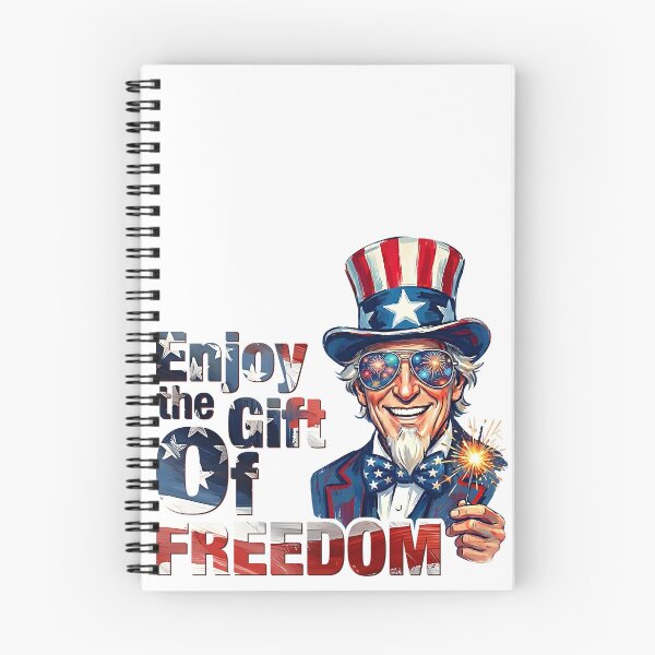 Item preview, Enjoy The Gift Of Freedom - Uncle Sam 4th of July Celebration designed and sold by natopisz.