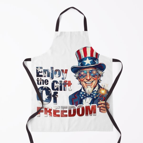 Item preview, Enjoy The Gift Of Freedom - Uncle Sam 4th of July Celebration designed and sold by natopisz.