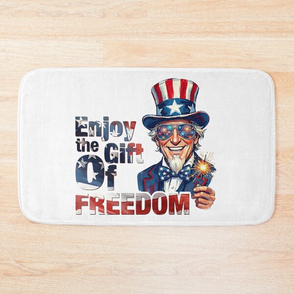 Item preview, Enjoy The Gift Of Freedom - Uncle Sam 4th of July Celebration designed and sold by natopisz.