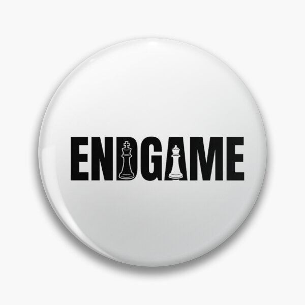 Item preview, Chess Endgame King Queen Typography Design designed and sold by GiggleInkTees.