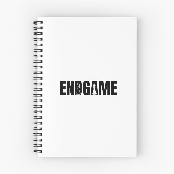 Item preview, Chess Endgame King Queen Typography Design designed and sold by GiggleInkTees.