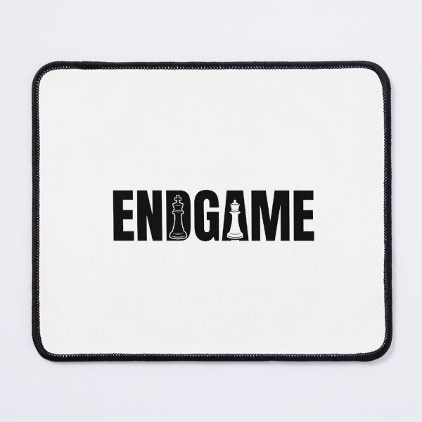 Item preview, Chess Endgame King Queen Typography Design designed and sold by GiggleInkTees.