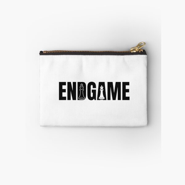 Item preview, Chess Endgame King Queen Typography Design designed and sold by GiggleInkTees.