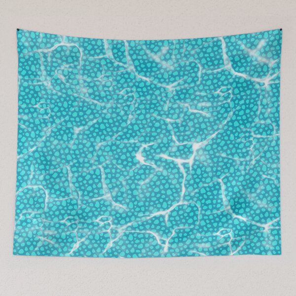 Item preview, Water Texture, Turquoise Pool Water Pattern designed and sold by SweetLilith.