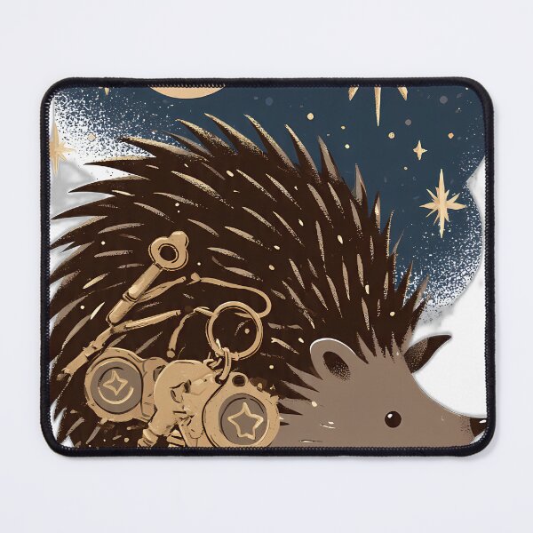 Item preview, Vintage Keyring Hedgehog designed and sold by pumsquare.