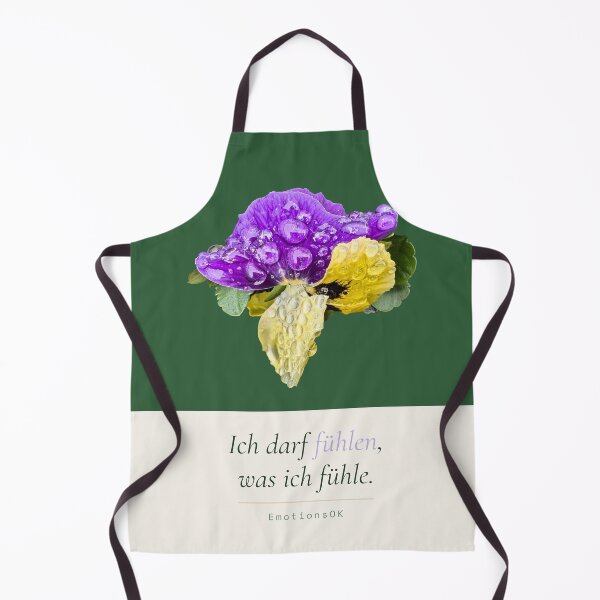 Item preview, Pansies with raindrops · I am allowed to feel designed and sold by EmotionsOK.