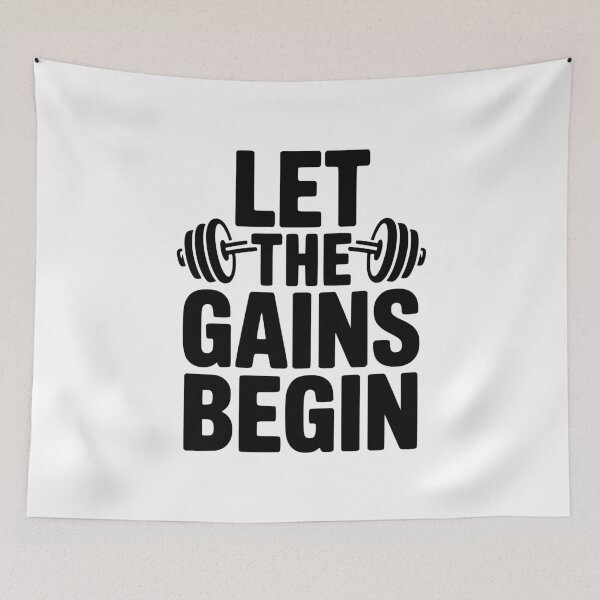 Item preview, Let The Gains Begin designed and sold by Frank Ring.