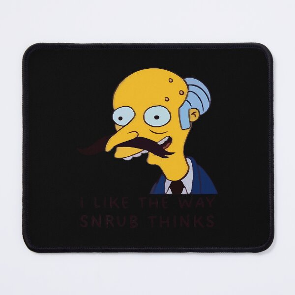 Item preview, I Like The Way Snrub Thinks Cartoon Parody Meme designed and sold by MinesSticker.