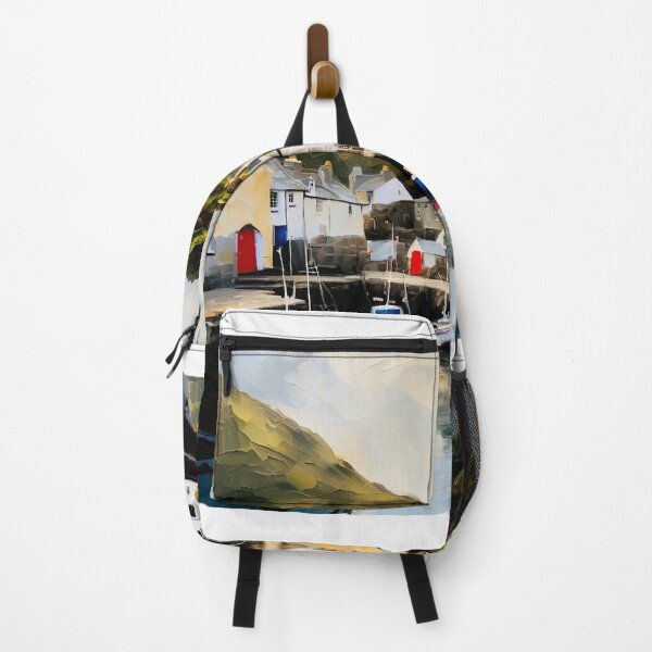 Item preview, Polperro village and harbour designed and sold by Island Art Studios.