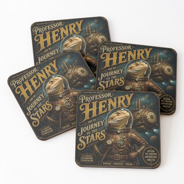 Item preview, Professor Henry and the Journey to the Stars designed and sold by AikenDrum.