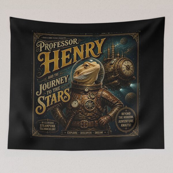 Item preview, Professor Henry and the Journey to the Stars designed and sold by AikenDrum.