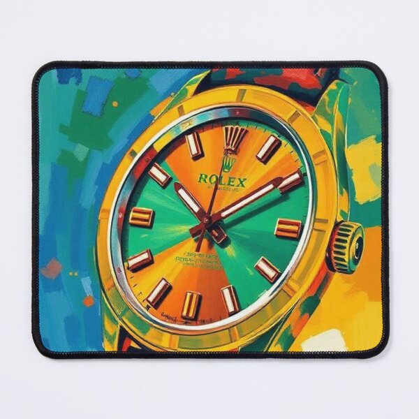 Item preview, Luxury multicolor oil painting style watch designed and sold by RAISC.