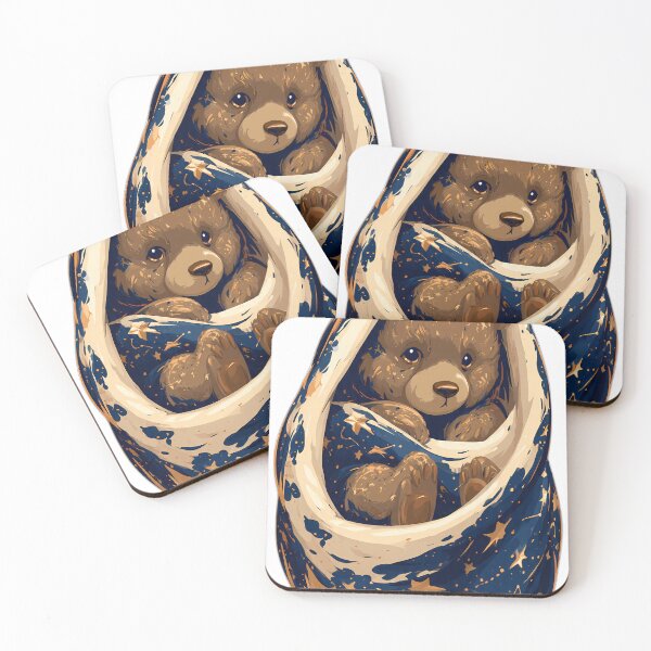 Item preview, Starry Quilt Bear designed and sold by pumsquare.