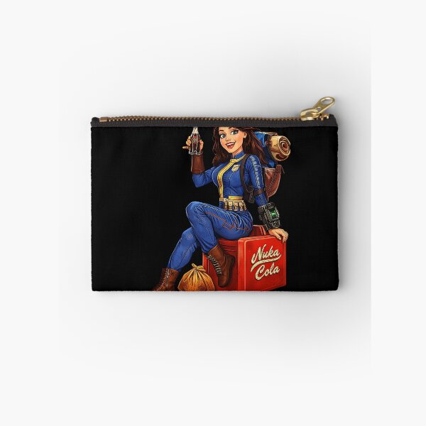 Item preview, Vault Dweller Girl With Nuka-Cola designed and sold by MinesSticker.