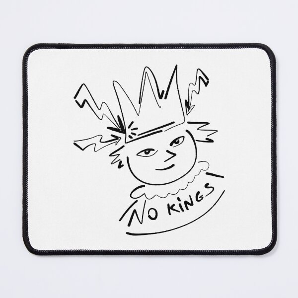 Item preview, No Kings Punk Doodle Art designed and sold by NayaChu.