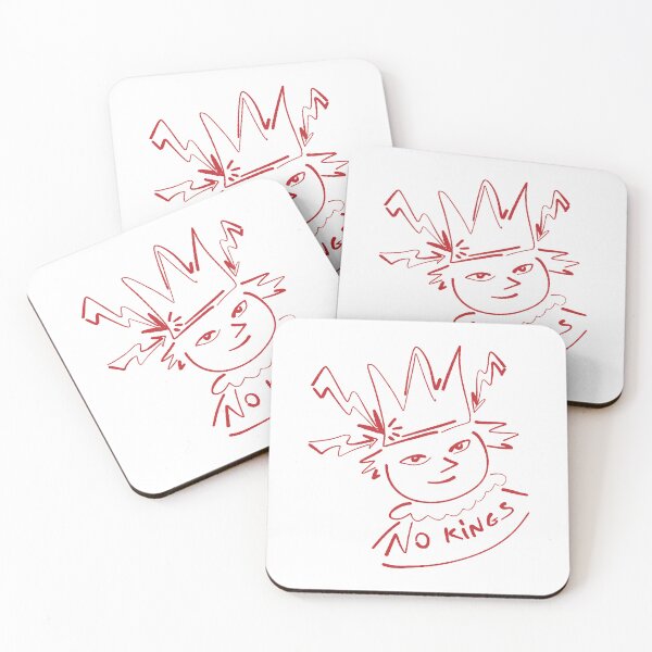 Item preview, No Kings Punk Doodle Art designed and sold by NayaChu.