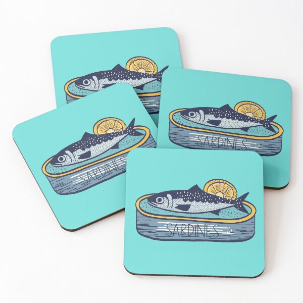 Item preview, Canned Sardines with Lemon designed and sold by IvysCreativityHouse.
