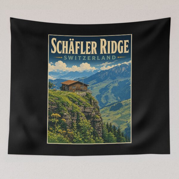 Item preview, Schäfler Ridge - Switzerland designed and sold by GoodOldVintage.