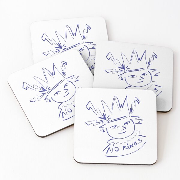 Item preview, No Kings Punk Doodle Art designed and sold by NayaChu.