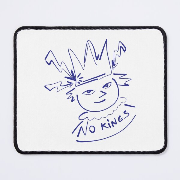 Item preview, No Kings Punk Doodle Art designed and sold by NayaChu.