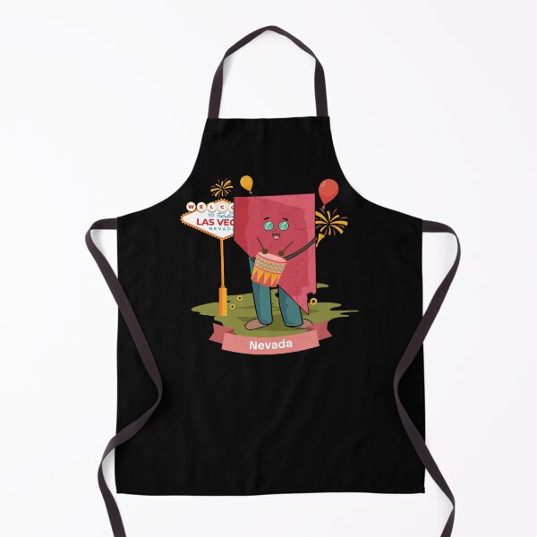 Item preview, Cute Nevada Map Character - Kawaii Las Vegas Magic Art designed and sold by Travel.Art.