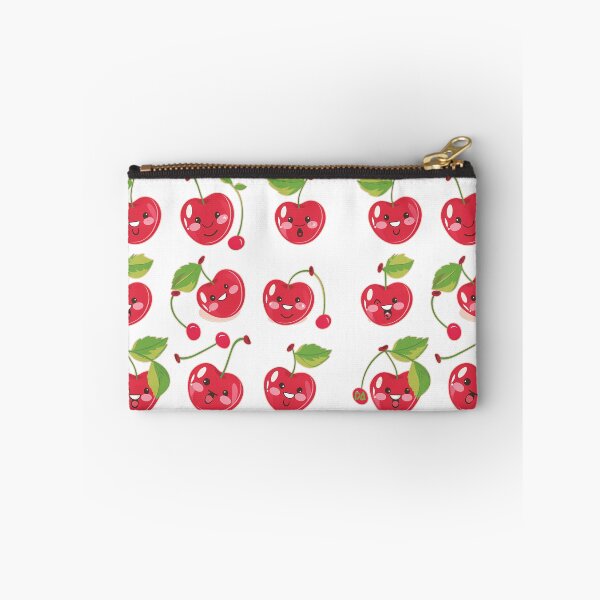 Item preview, Cute Kawaii Cherry Sticker Sheet Sweet Fruit Mascot Pack designed and sold by DesignArtist.ia.