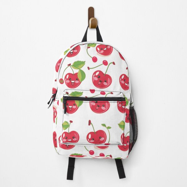 Item preview, Cute Kawaii Cherry Sticker Sheet Sweet Fruit Mascot Pack designed and sold by DesignArtist.ia.