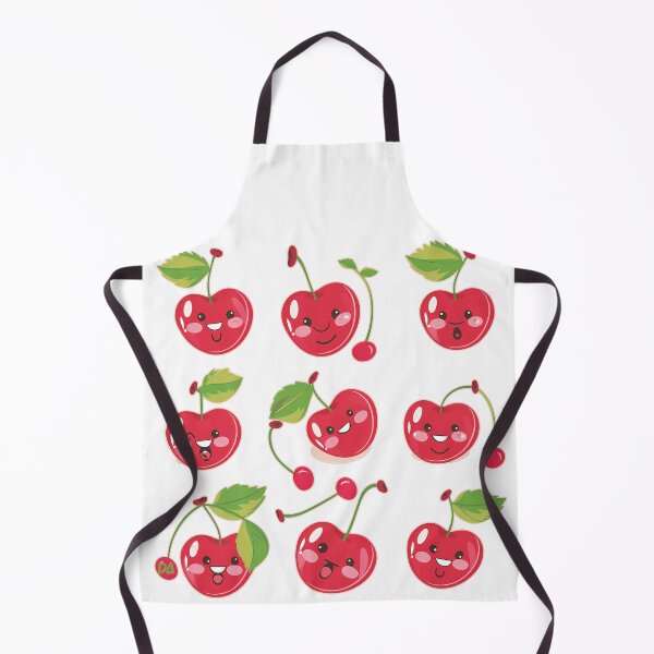 Item preview, Cute Kawaii Cherry Sticker Sheet Sweet Fruit Mascot Pack designed and sold by DesignArtist.ia.