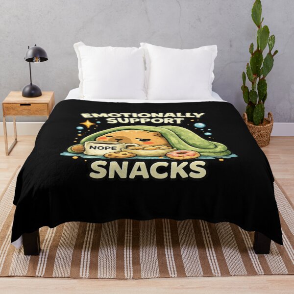 Item preview, Cute Capybara Emotionally Support Snacks designed and sold by Hobby-up.