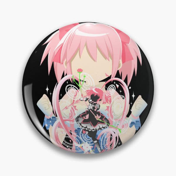 Item preview, Madoka Kaname Madoka Magica Minimal Design designed and sold by Hypertwenty Designs.