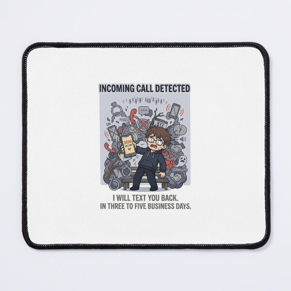 Item preview, Incoming Call Detected designed and sold by IntrovertEngineer11.
