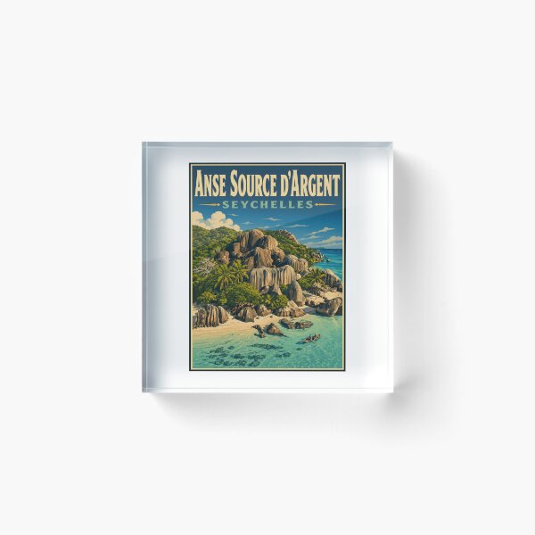 Item preview, Anse Source d'Argent - Seychelles designed and sold by GoodOldVintage.