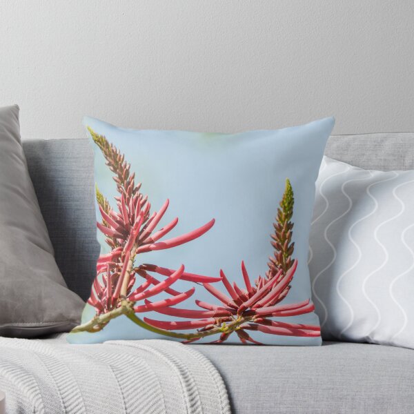 Item preview, Bright Coral Bean Blooms at the National Butterfly Center designed and sold by Debra Martz.