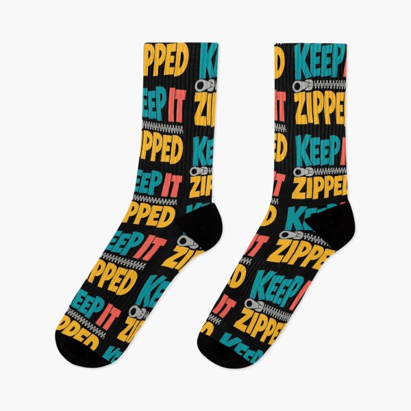 Item preview, Keep It Zipped Funny Zipper Quote designed and sold by TeeTimeTreasure.
