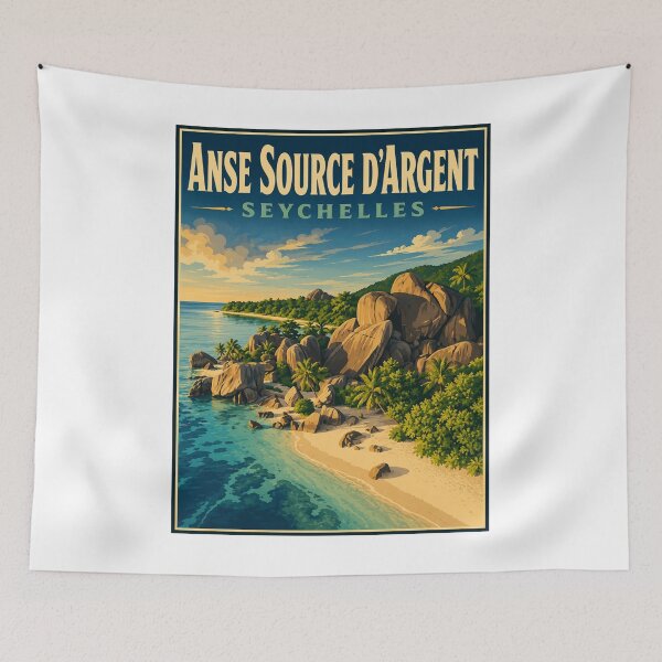 Item preview, Anse Source d'Argent - Seychelles designed and sold by GoodOldVintage.