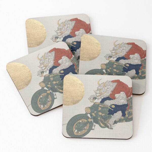 Item preview, Mythical Beast Riding a Motorcycle designed and sold by lautir.