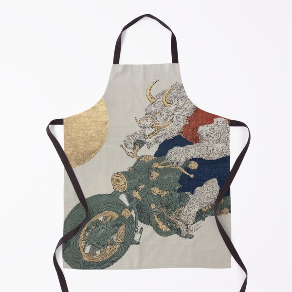 Item preview, Mythical Beast Riding a Motorcycle designed and sold by lautir.