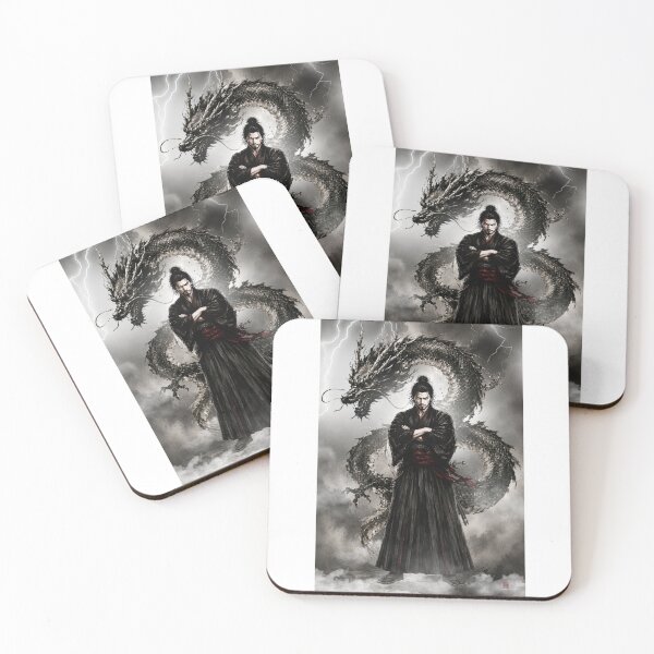 Item preview, Thunder Oath – The Dragon Warrior designed and sold by TsumugiTrace.